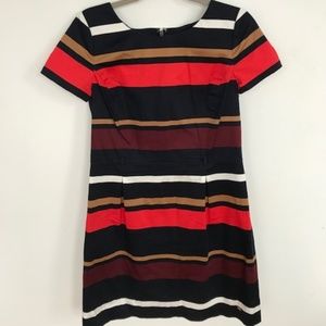 Tommy Hilfiger Striped Cocktail Dress